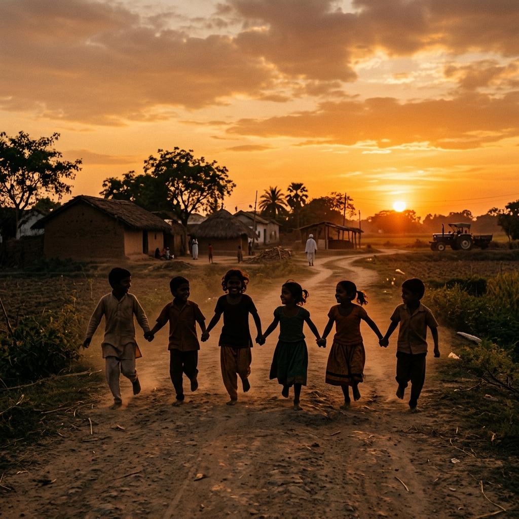Children smiling